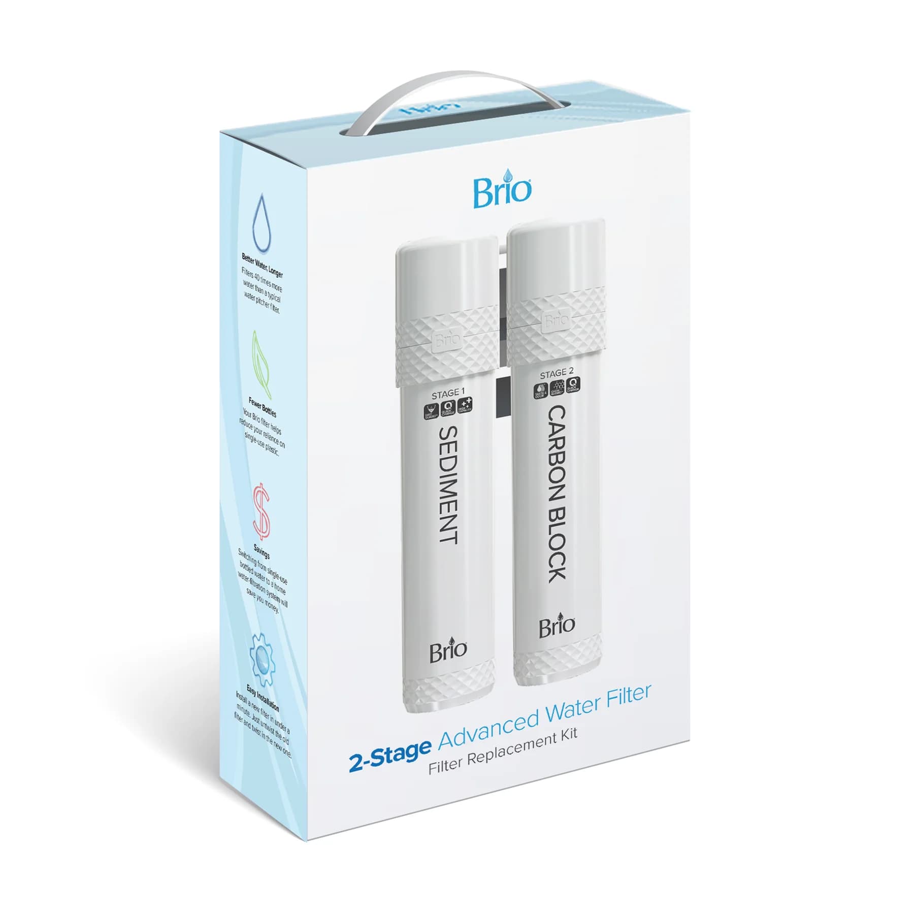 Brio 2-Stage Filter Kit - UVF2-1500 Models