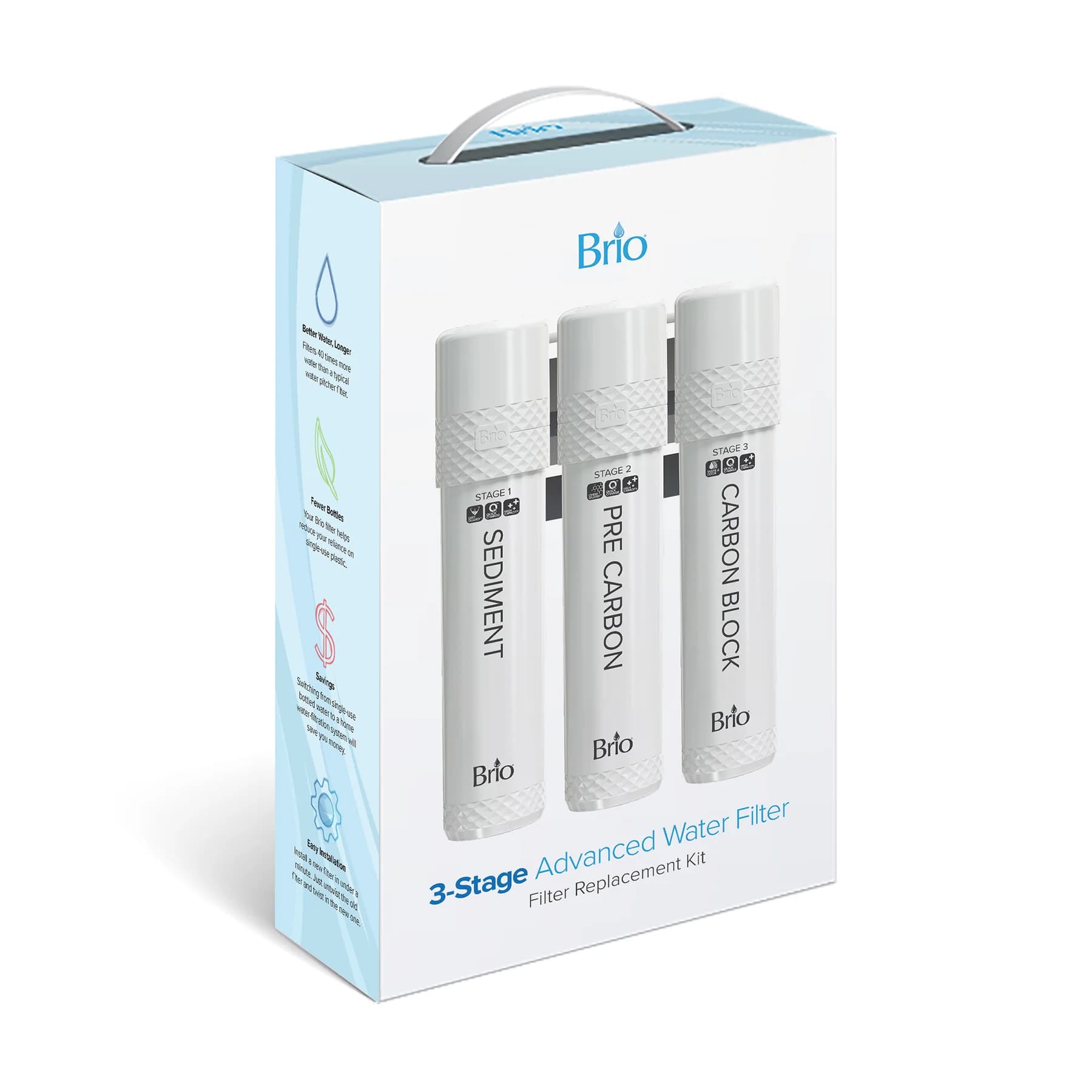 Brio 3-Stage Filter Kit - UVF3 Models