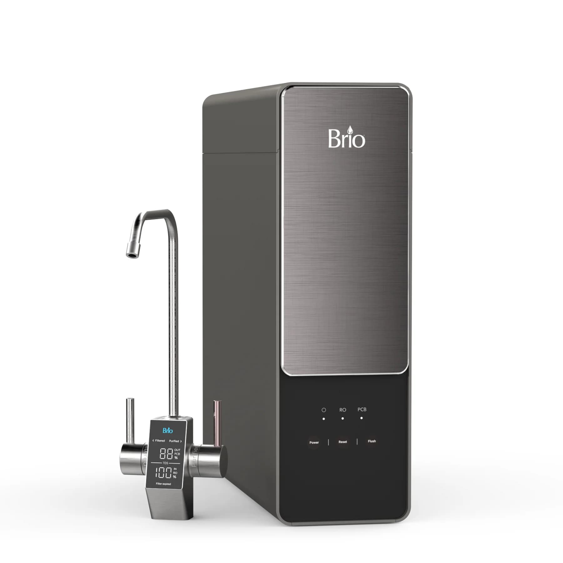 Brio AQUUS Tankless RO Undersink Filtration System 1000GPD