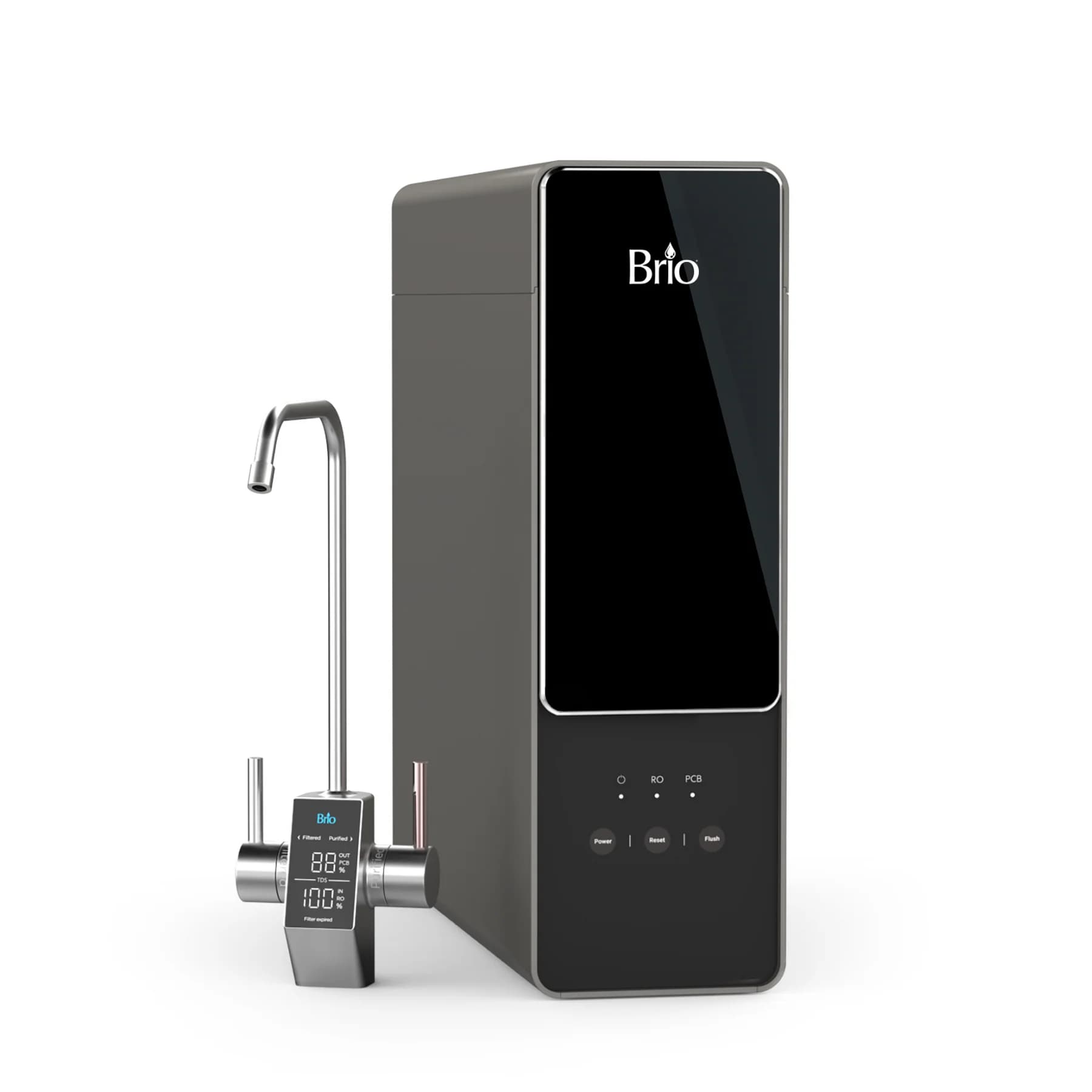 Brio AQUUS Tankless RO Undersink Filtration System 600GPD