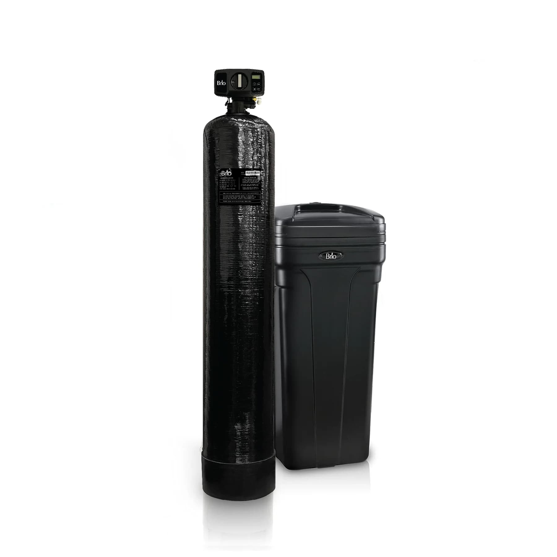 "Brio Whole House Water Softener System - 4+ Bathrooms - 64,000 Grains"